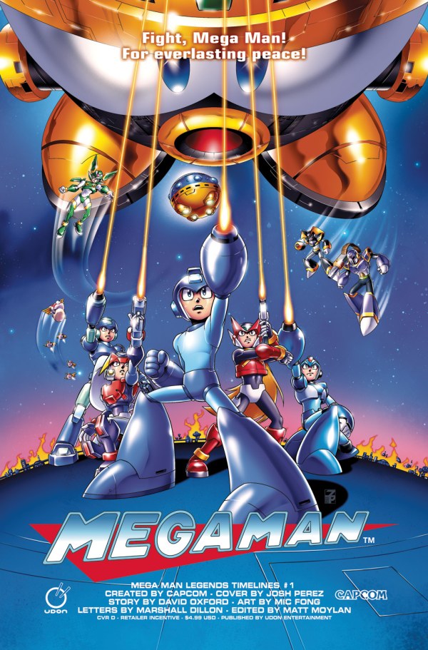 Mega Man Legends: Timelines #1 (2026) - 1:5 Josh Perez Variant