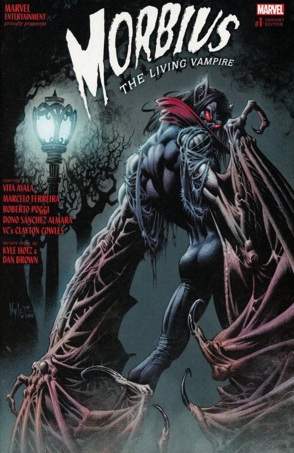 Morbius #1 (2019) - Kyle Hotz Variant