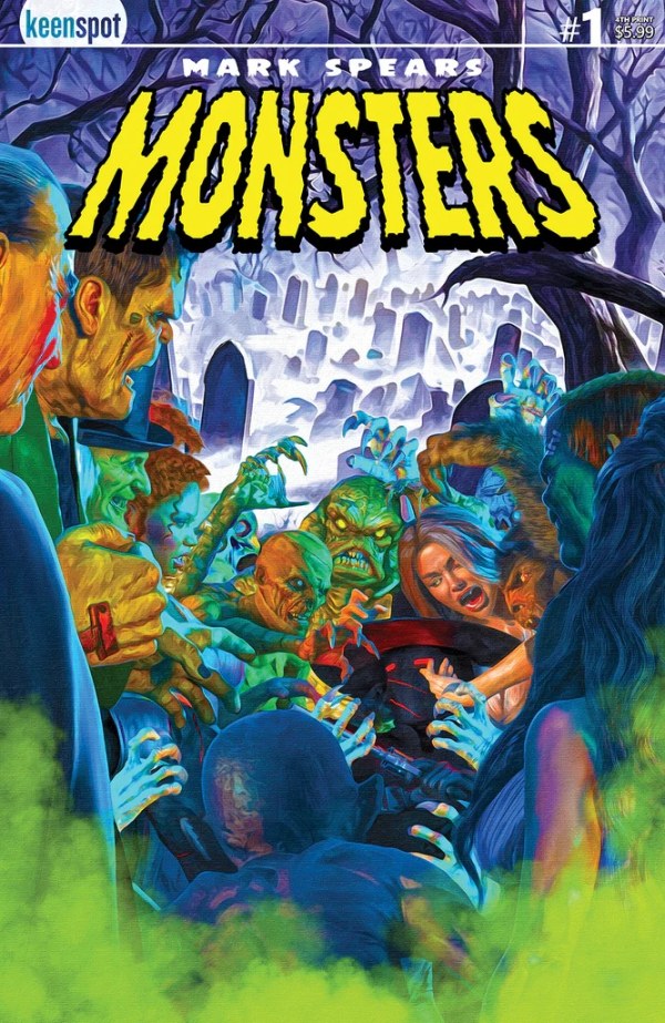 Mark Spears Monsters #1 (2025) - 4th Printing - Graveyard