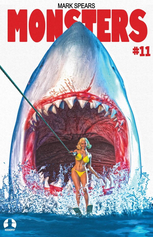 Mark Spears Monsters #11 (2026) - Cover C - Shark Week Jaws 2 Variant