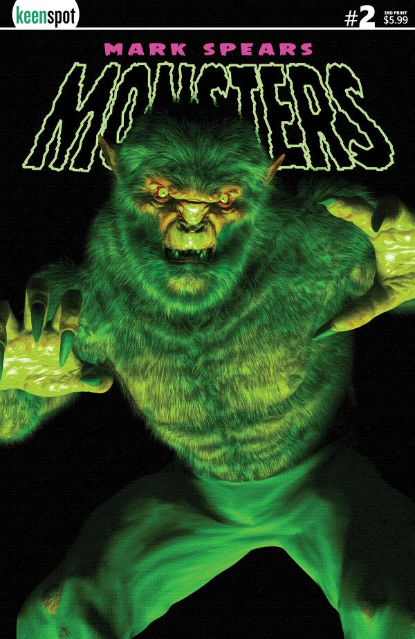 Mark Spears Monsters #2 (2025) - 3rd Printing - Werewolf
