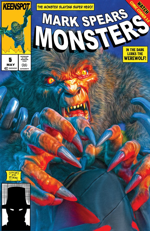 Mark Spears Monsters #5 (2025) - Cover C - Homage Variant