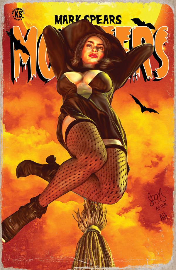 Mark Spears Monsters #7 (2025) - Cover B - Hexy The Witch Variant