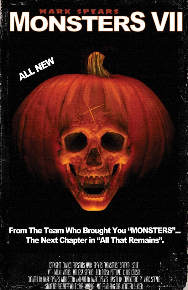 Mark Spears Monsters #7 (2025) - Cover C - Halloween II Homage Variant