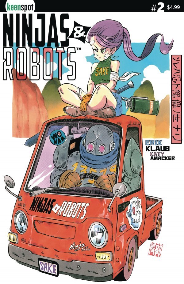 Ninjas & Robots #2 (2020) - GoChi Variant