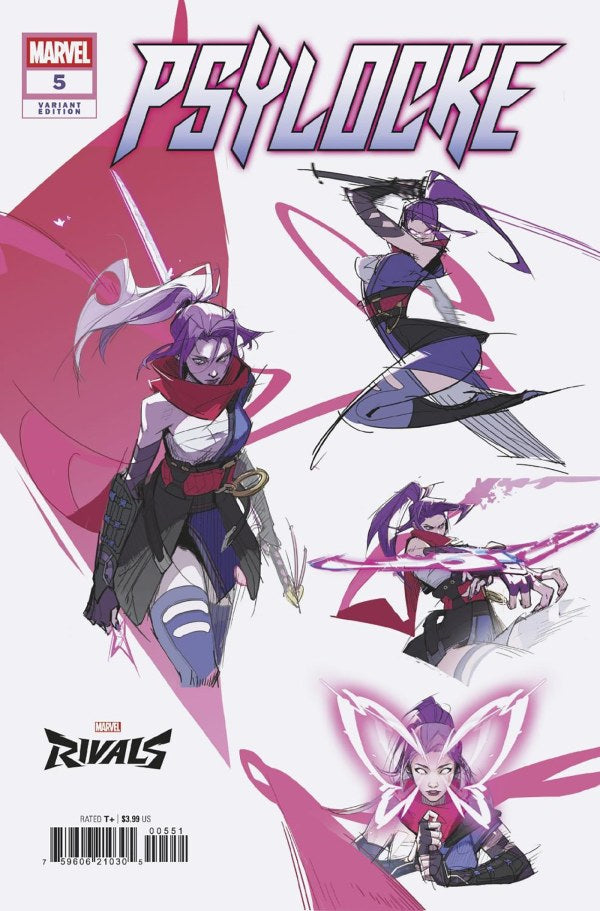 Psylocke #5 (2025) - NetEase Games Marvel Rivals Variant