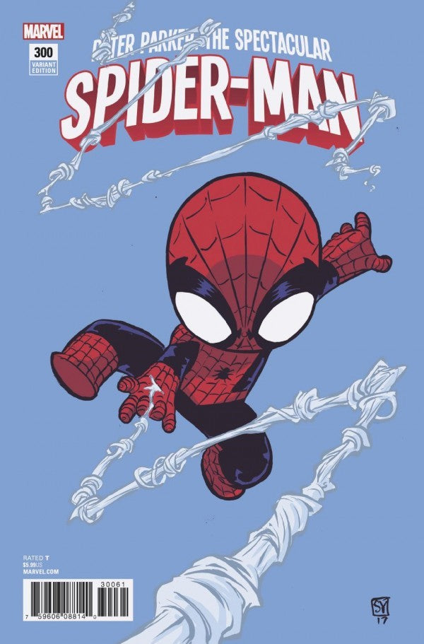 Peter Parker: The Spectacular Spider-Man #300 (2018) - Skottie Young Variant