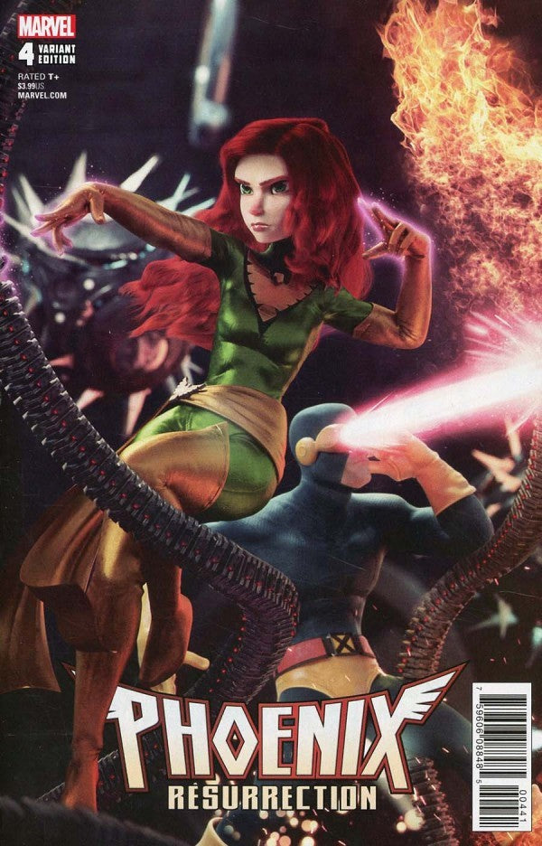 Phoenix Resurrection: The Return of Jean Grey #4 (2018) - Victor Hugo Connecting Variant
