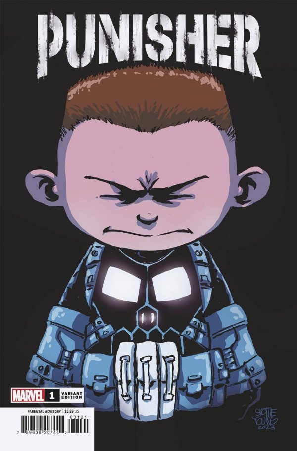 Punisher #1 (2023) - Skottie Young Variant