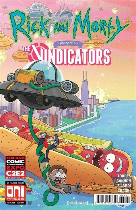 Rick and Morty Presents: The Vindicators #1 (2018) - C2E2 Exclusive Sean Dove Variant