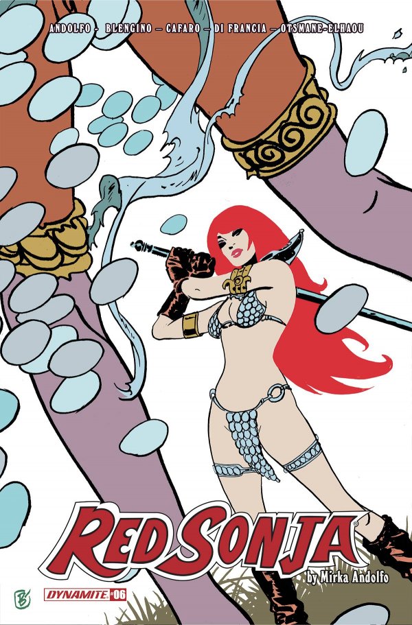 Red Sonja #6 (2022) - 1:7 Jimmy Broxton "Risque Art" Variant