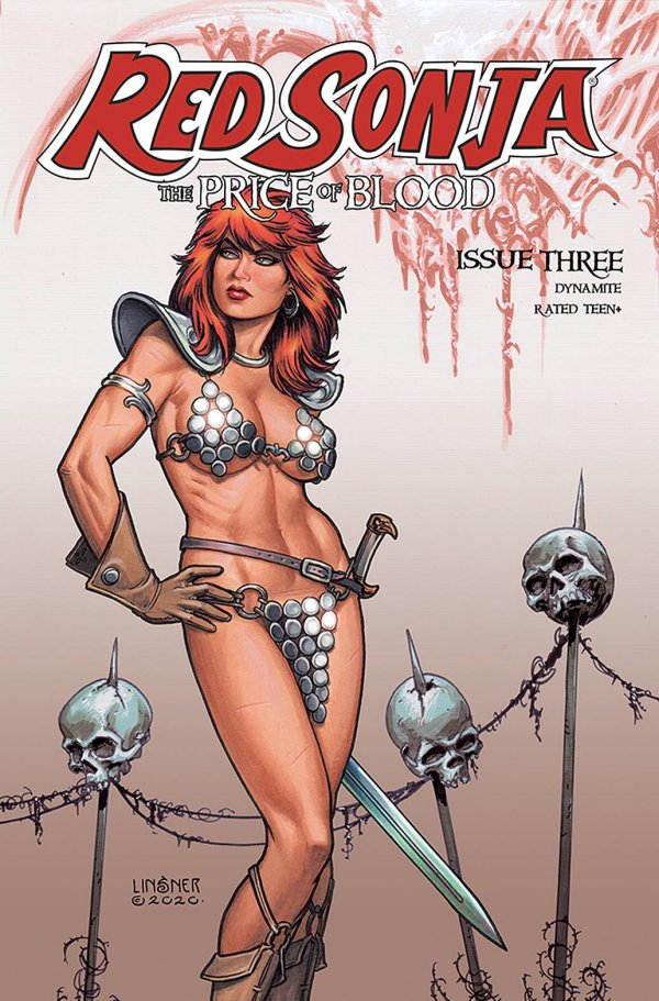 Red Sonja: The Price of Blood #3 (2021) - Joseph Michael Linsner Variant