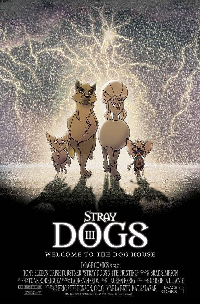 Stray Dogs #3 (2021) - 4th Printing Variant