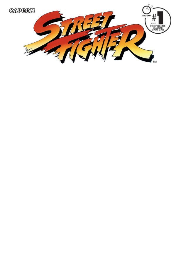 Street Fighter Masters: Game Gals #1 (2024) - Blank Variant