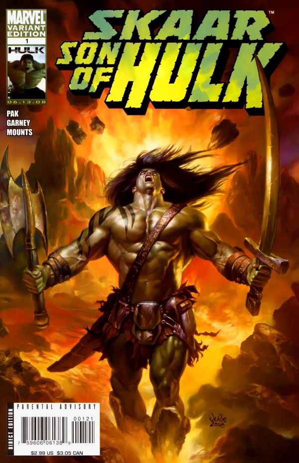 Skaar: Son of Hulk #1 (2008) - 1:20 Julie Bell Variant