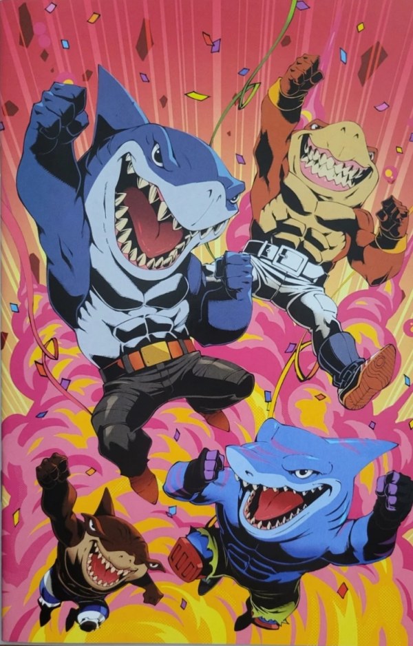 Street Sharks #1 (2025) - NYCC Exclusive Godtail Virgin Variant