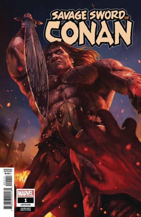 Savage Sword of Conan #1 (2019) - 1:25 Rahzzah Variant