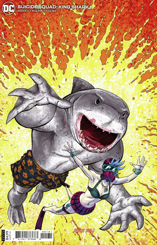 Suicide Squad: King Shark #1 (2021) - 1:25 Scott Kolins Variant