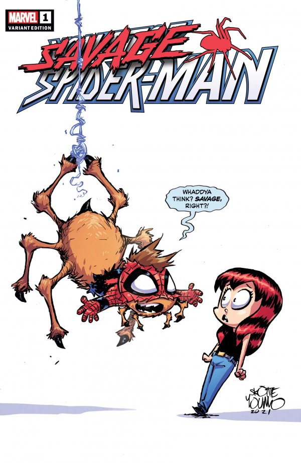 Savage Spider-Man #1 (2022) - Skottie Young Variant