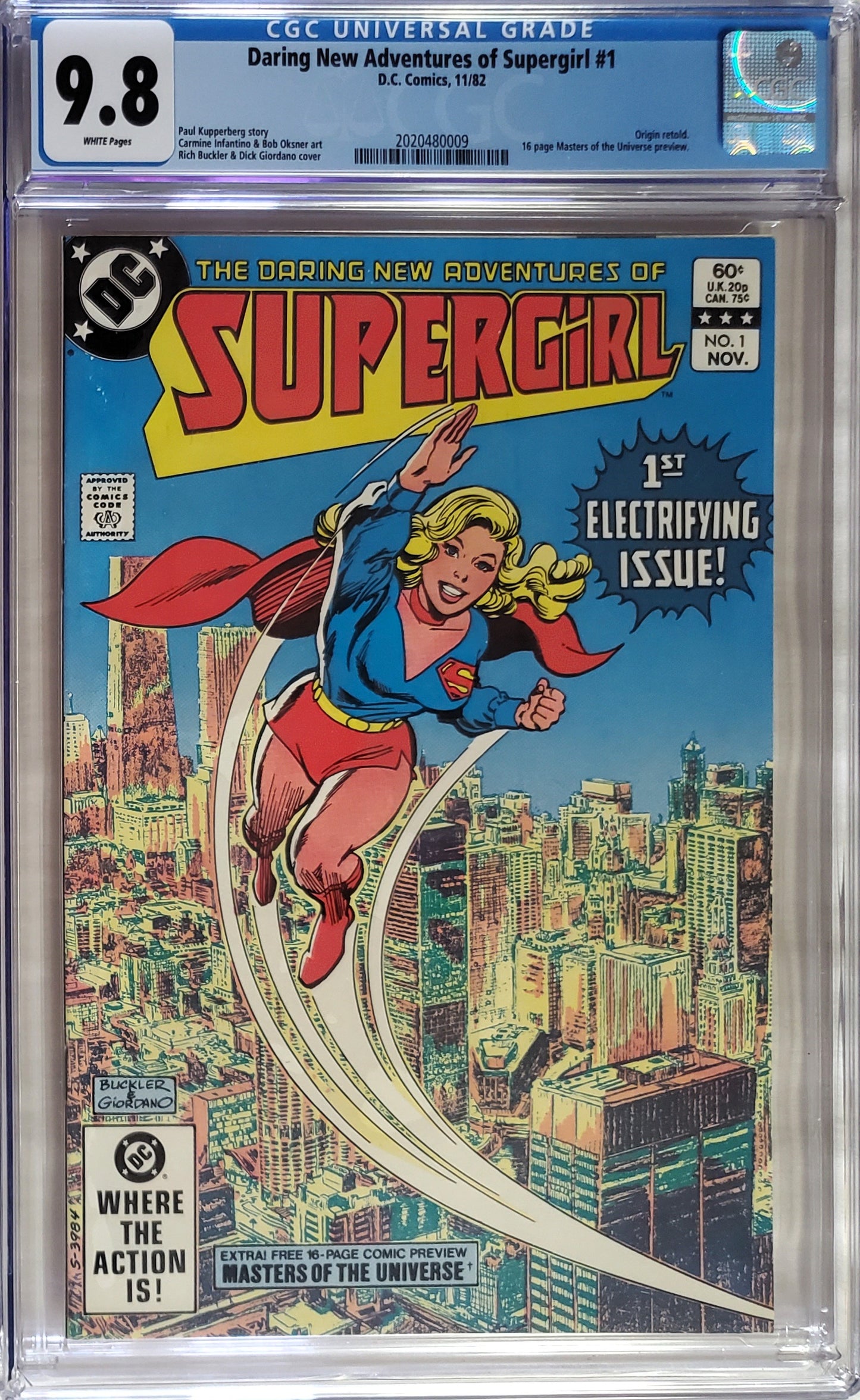 Daring New Adventures of Supergirl #1 (1982) - CGC 9.8