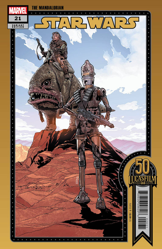 Star Wars #21 (2022) - Chris Sprouse "Lucasfilm 50th Anniversary" Variant