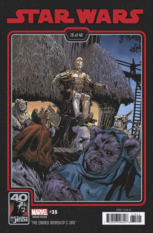 Star Wars #35 (2023) - Chris Sprouse "Return of the Jedi 40th Anniversary" Variant