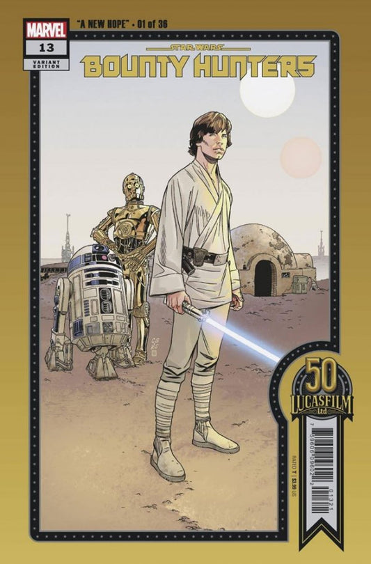 Star Wars: Bounty Hunters #13 (2021) - Chris Sprouse "Lucasfilm 50th Anniversary" Variant