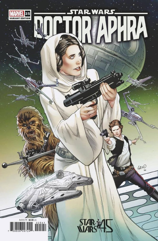 Star Wars: Doctor Aphra #25 (2022) - Greg Land "A New Hope 45th Anniversary" Variant