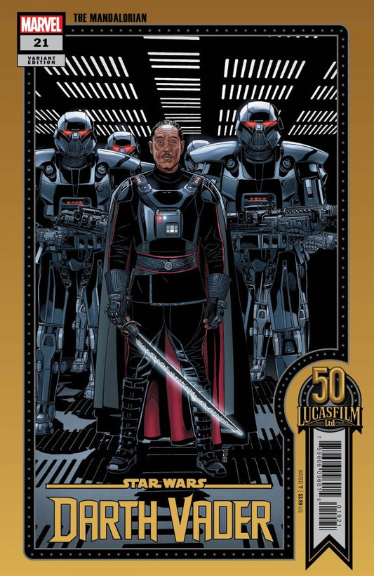 Star Wars: Darth Vader #21 (2022) - Chris Sprouse "Lucasfilm 50th Anniversary" Variant