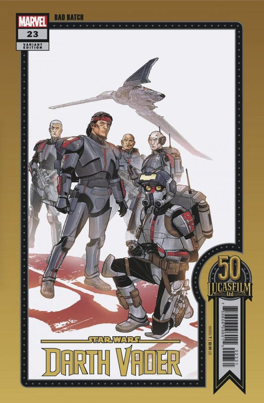 Star Wars: Darth Vader #23 (2022) - Chris Sprouse "Lucasfilm 50th Anniversary" Variant