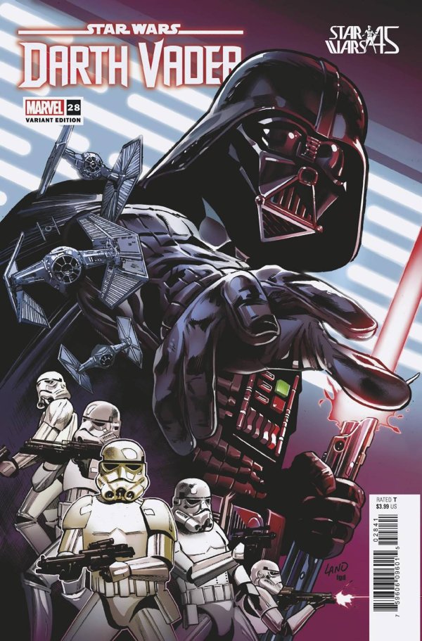 Star Wars: Darth Vader #28 (2022) - Greg Land "A New Hope 45th Anniversary" Variant