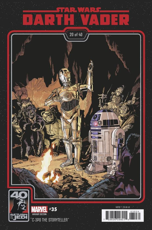 Star Wars: Darth Vader #35 (2023) - Chris Sprouse "Return of the Jedi 40th Anniversary" Variant