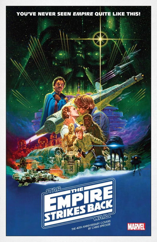 Star Wars: The Empire Strikes Back - The 40th Anniversary Covers by Chris Sprouse #1 (2021) - Movie Poster Variant