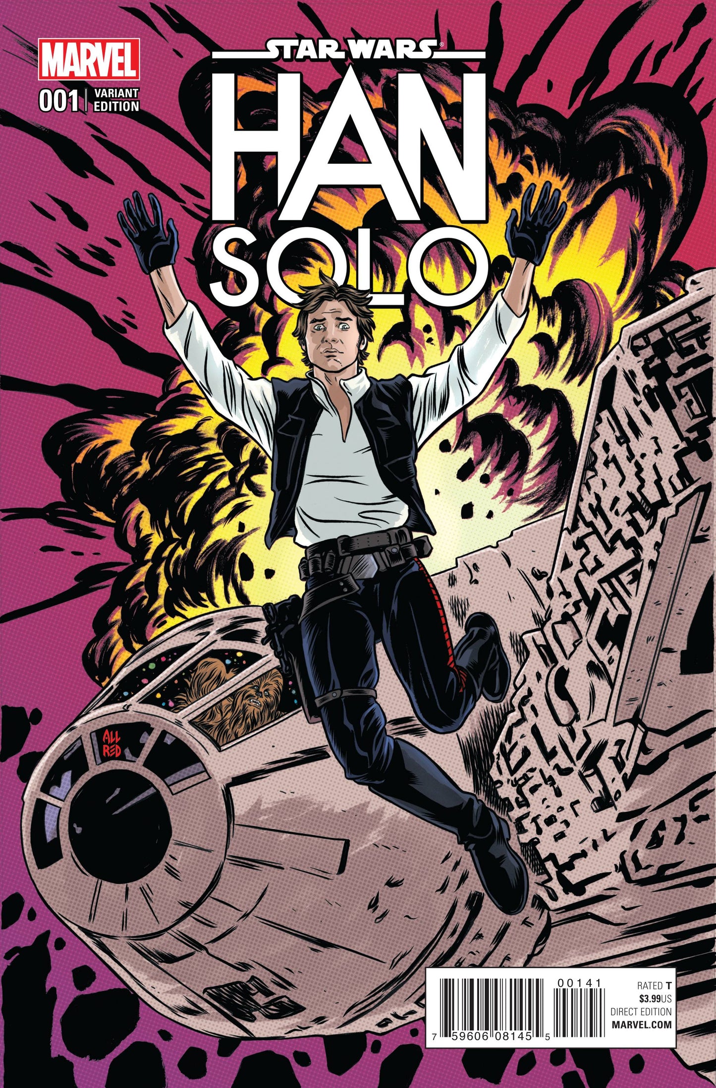 Star Wars: Han Solo #1 (2016) - 1:25 Michael Allred Variant