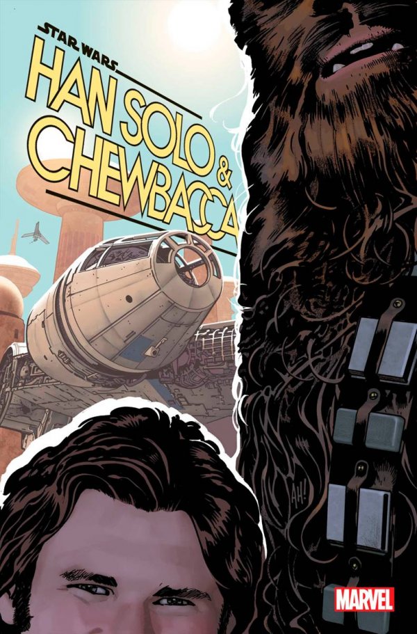 Star Wars: Han Solo & Chewbacca #2 (2022) - 1:25 Adam Hughes Variant