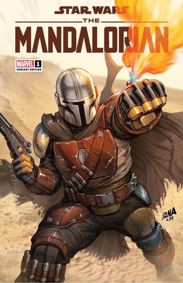 Star Wars: The Mandalorian #1 (2022) - Exclusive David Nakayama Variant