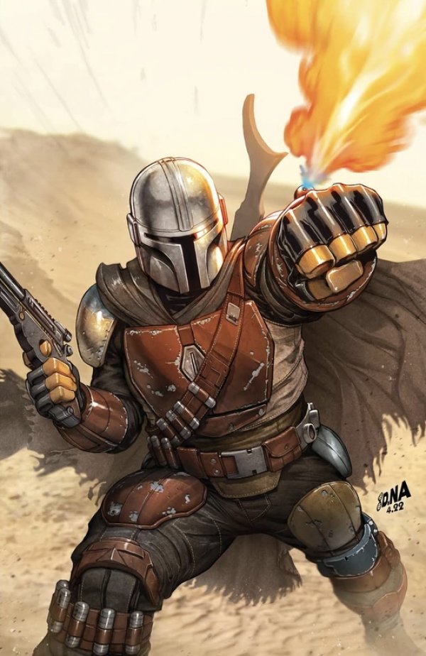 Star Wars: The Mandalorian #1 (2022) - Exclusive David Nakayama Virgin Variant