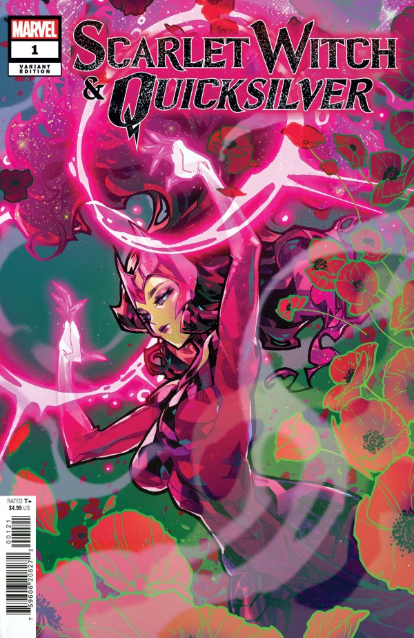 Scarlet Witch & Quicksilver #1 (2024) - Rose Besch Variant