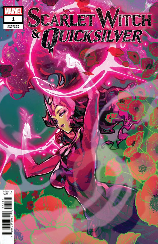 Scarlet Witch & Quicksilver #1 (2024) - Rose Besch Variant
