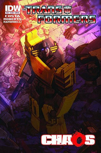 The Transformers #28 (2011) - Livio Ramondelli Variant