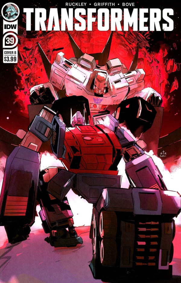 The Transformers #39 (2022) - Stefano Simeone Variant Cover B