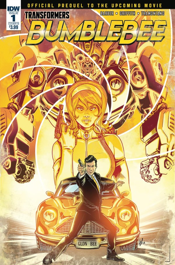 The Transformers: Bumblebee Movie Prequel #1 (2018) - Fico Ossio Variant Cover B
