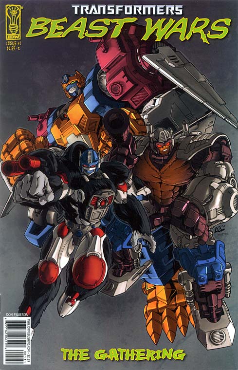 Transformers: Beast Wars - The Gathering #1 (2006) - Don Figueroa Variant Cover C