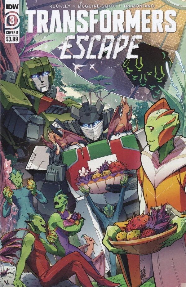 Transformers: Escape #3 (2021) - Umi Miyao Variant Cover B