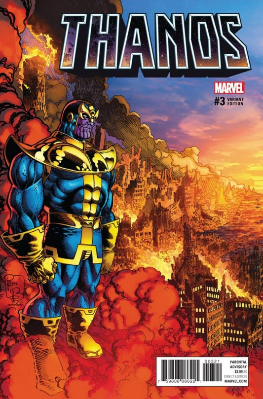 Thanos #3 (2017) - 1:25 Pat Broderick Variant