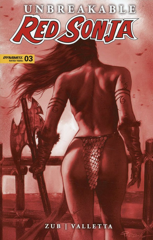 Unbreakable Red Sonja #3 (2023) - 1:10 Lucio Parrillo Tint Variant