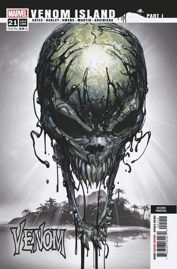 Venom #21 (2020) - 2nd Printing Clayton Crain Variant