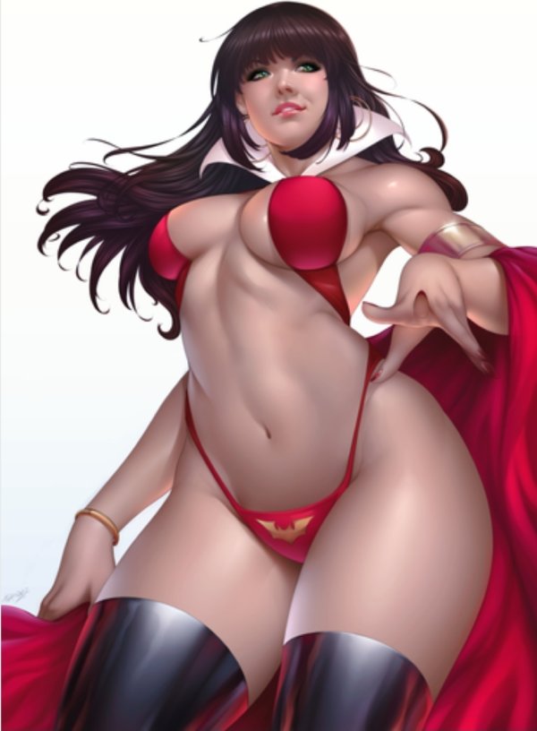 Vampirella #24 (2021) - Exclusive John Vasquez Virgin Variant
