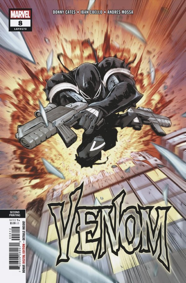 Venom #8 (2019) - 2nd Printing Iban Coello Variant