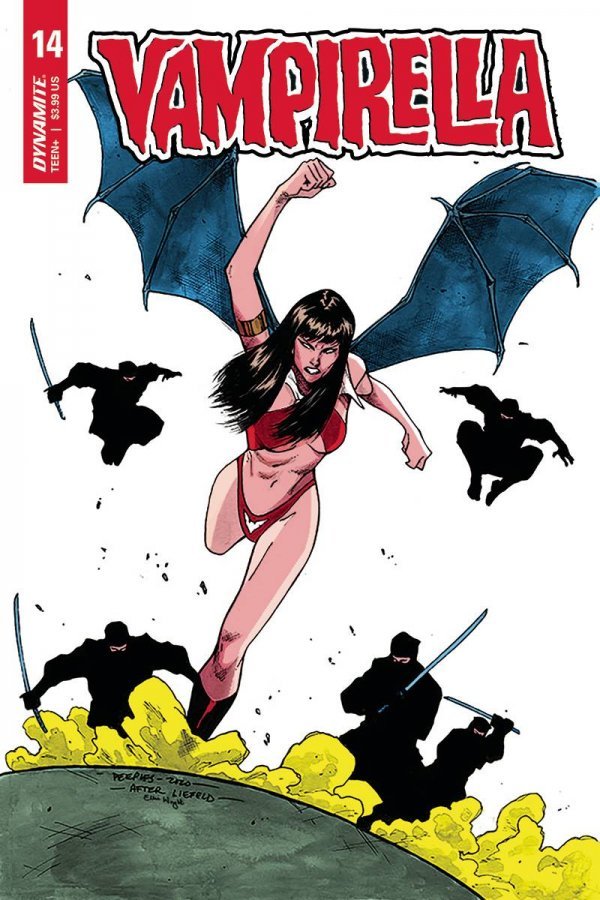 Vampirella #14 (2020) - 1:7 Brent Peeples "Homage" Variant